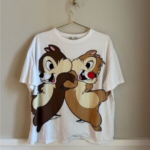 CHIP AND DALE ZARA TSHIRT